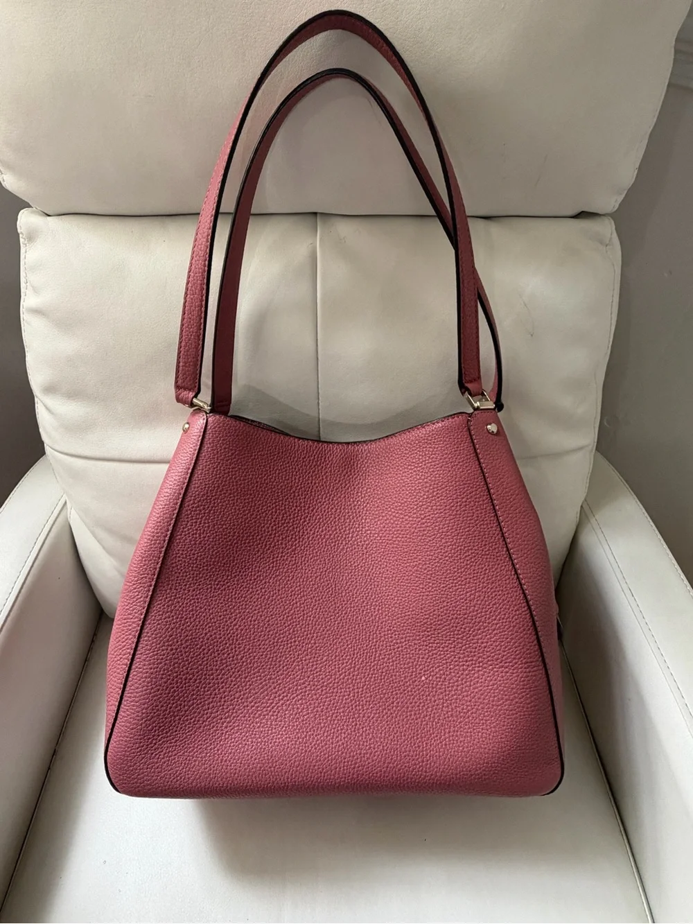 kate spade New York Pebbled Leather Pink Shoulder Bag